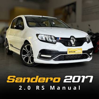 RENAULT SANDERO 2.0 16V HI-FLEX RS MANUAL RENAULT SANDERO 2.0 16V HI-FLEX RS MANUAL